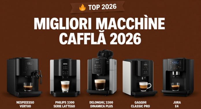 Macchine da Caffè 2026 Le Migliori Scelte per Gli Amanti del Caffè