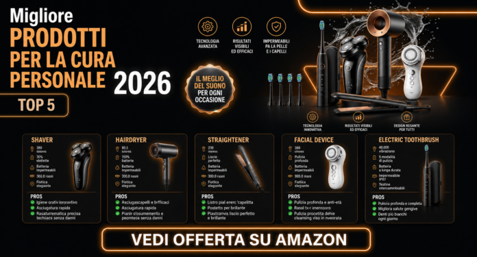 Migliore PRODOTTI PER LA CURA PERSONALE 2026