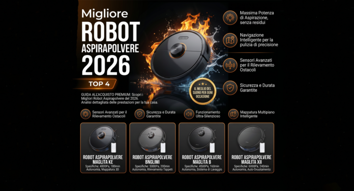 Migliore Robot aspirapolvere 2026